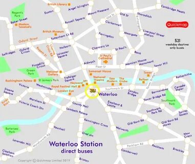 Waterloo Station London Map - South Carolina Map