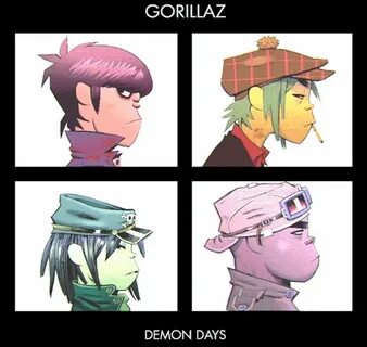 Demon Days Gorillaz, Gorillaz demon days, Demon days