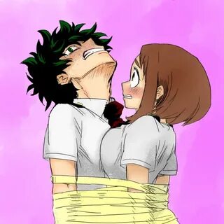 Deku And Uraraka Kiss posted by Christopher Thompson