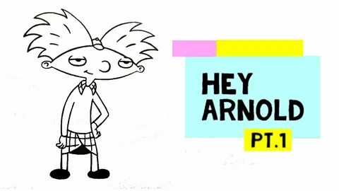 How To Draw HEY ARNOLD (PART 1) - Easy Step By Step Tutorial