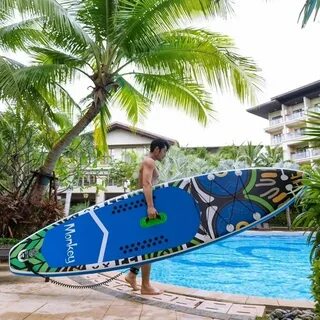 SUP-доска надувная (комплект) FunWater Monkey.. Большой рыно