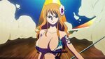Nami sexy bikini Breast Expansion Jutsu! by EcchiAnimeEdits 