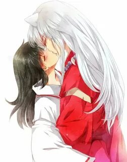 Inuyasha - Kagome and Inuyasha Kiss *-* Inuyasha, Anime, Aom