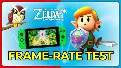 Zelda Link's Awakening 🚀 FRAME-RATE TEST (Nintendo Switch) -