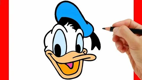HOW TO DRAW DONALD DUCK EASY STEP BY STEP