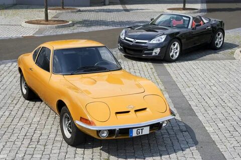 1968 & 2009 Opel GT Opel, Cars, Automobile