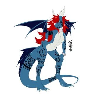 Dragon anthro on Toyhouse