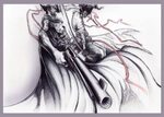 Various Afro Samurai 'Manga' Mixed Media Drawings on Behance