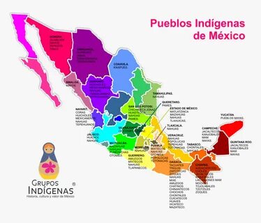 Grupos Indigenas De Mexico Y Su Ubicacion, HD Png Download ,