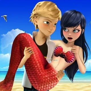 Marinette as mermaid It's my first fantasy edit, basically. 