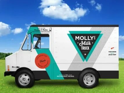 Molly’s Milk Truck Packaging by Imagemme Packaging Design Th