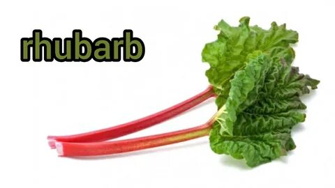 How to Pronounce Rhubarb in British English - YouTube