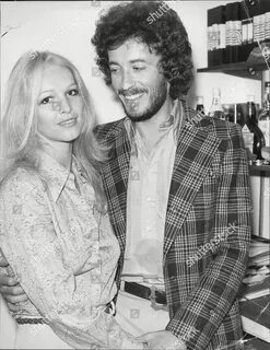 Robert Powell Actor His Wife Babs barbara Redactionele stock