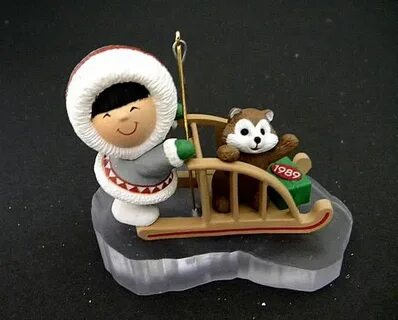 1989 Frosty Friends Hallmark Handcrafted Christmas Ornament 
