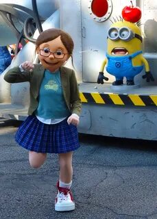 Margo from Despicable Me Universal studios characters, Despi