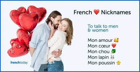Les Petits Noms d'Amour - 44 French Love Nicknames & Audio P