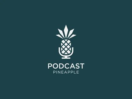 Podcast Pineapple Logo by Sugi Binpodo on Dribbble