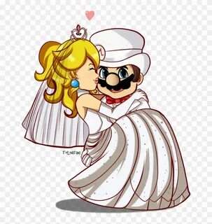 Wedding Mario X Peach By Telinkfan1 - Mario And Peach Weddin