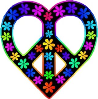 #peace #peacesign #hippie #sign #flowerpower #heart - Peace 