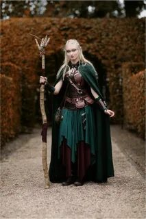 Wood elf Druid Elfia fantasy fair Arcen 2018 Elven costume, 