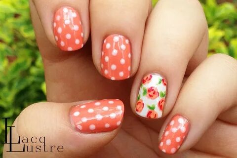 Floral Nail Art featuring the China Glaze Avant Garden colle