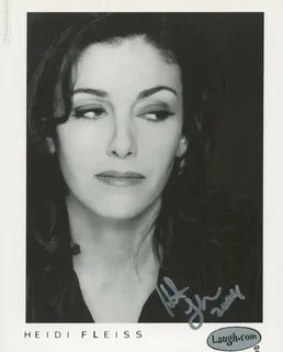 Sold Price: Heidi Fleiss signed photo - July 6, 0120 9:00 AM