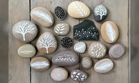 Painting Archives Stone painting, Rock painting designs, Roc