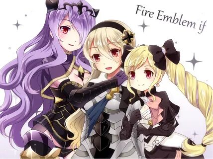 Nohr sisters and Kamui Fire Emblem Fire emblem, Fire emblem 
