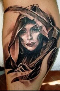 50 Grim Reaper Tattoo Designs - nenuno creative Reaper tatto