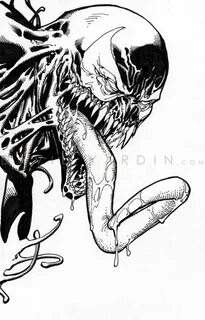 Venom by David Yardin * Marvel drawings, Venom, Marvel venom