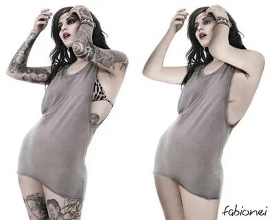 Kat Von D Without Tattoos Image from: desifly Made with Ph. 