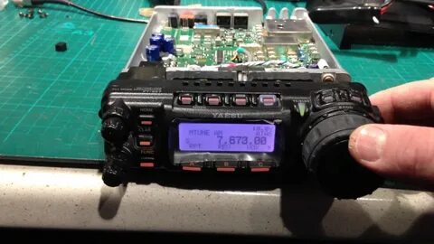 Yaesu FT-857 AM filter issue - YouTube