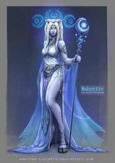 WoW AU - The Moon Goddess by Red-Sinistra on DeviantArt Moon