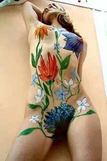 Disconnect the beauty of nude painting? Body-paint beautiful
