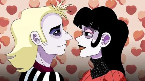 Beetlejuice x Lydia - KISS ANIMATION by Deadly-Voo Beetlejui
