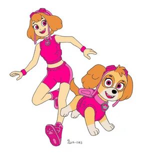 Paw Patrol - Skye's The Limit By Shoxxe Colored by BigMarioF