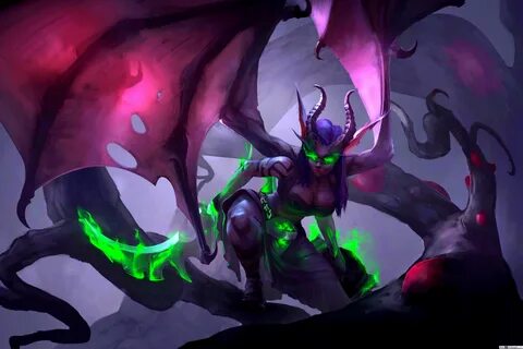 World of Warcraft (WOW) : Demon Hunter HD wallpaper download