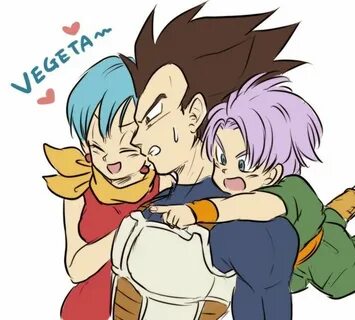 Pin de Mg en Dragon ballz Vegeta y bulma, Goten y trunks, Bu