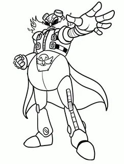 Dr Eggman Coloring Pages - Coloring Home