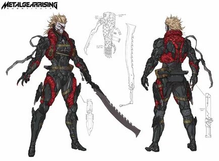 Новости Metal gear rising, Gear art, Concept art characters