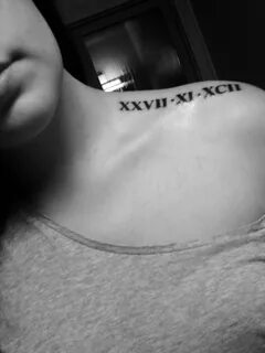 Shoulder Roman Numeral Tattoos * Half Sleeve Tattoo Site