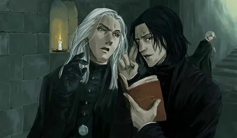 Lucius and Severus Северус снейп, Гарри поттер, Хогвартс