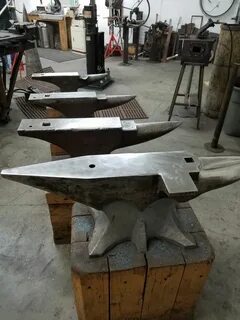 My anvils, Alaska Blacksmithing Blacksmith tools, Blacksmith