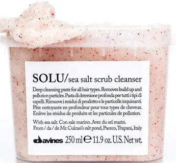 Solu sea salt scrub cleanser - Essential Care Davines Compra