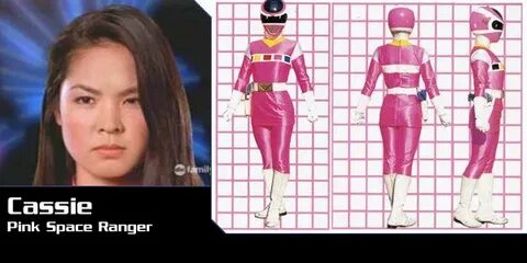 Power Rangers In Space Pink Ranger-Cassie Ranger, Pink power