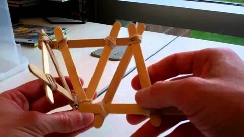 Rubber Band Catapult Physics