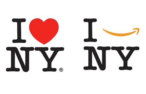 I Amazon New York': NYC's Iconic Love Logo Gets Corporate St