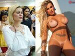 Andressa Urach nua ensaio na sexy exibindo bucetão avantajad