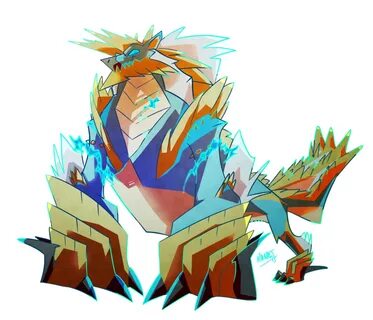 Zinogre by Nanasschevelu Monster hunter art, Monster hunter 