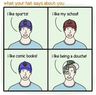 What Your Hat Says About You (4 Pics)